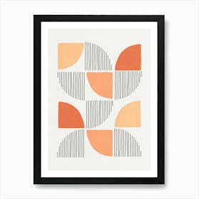 Abstract Shapes - L01 Art Print