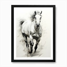 Proud Hooves A Horse S Reverie Art Print