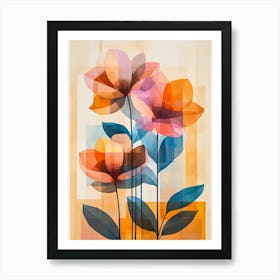 Flowers In A Vase 42 Art Print