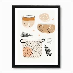 Pots And Pans 3 Art Print