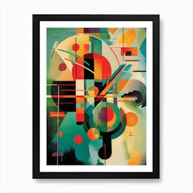 Emerald Melody Art Print