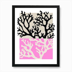 Coral Pink Poster