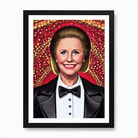 Patty Duke Illustration Movies Art Print