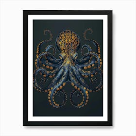 Octopus 12 Art Print