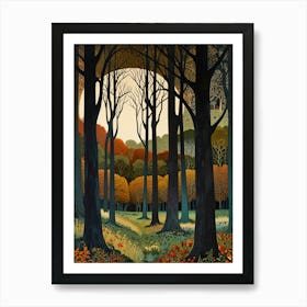 William Morris Walk In The Woods 1 Art Print