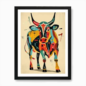 Bull Art Art Print