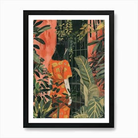 In The Garden Koraku En Japan 2 Art Print