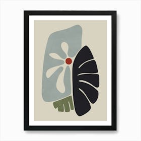 Floral Form 10 Art Print