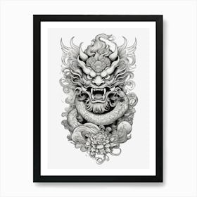 Chinese Dragon 1 Art Print