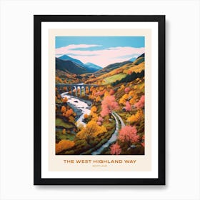 The West Highland Way Scotland 2 Hike Poster Art Print