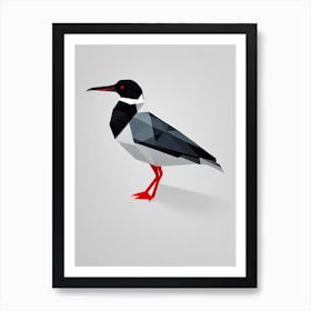 Common Loon Origami Bird Art Print