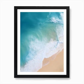 Beach Waves 3 Art Print