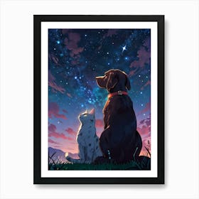 Starry Night 114 Art Print