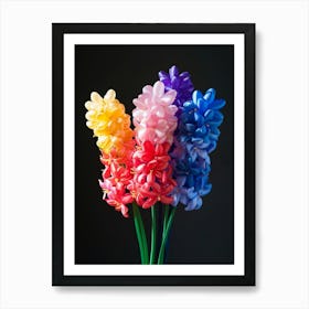 Bright Inflatable Flowers Hyacinth 2 Art Print