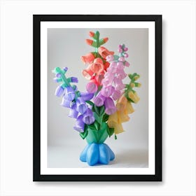 Dreamy Inflatable Flowers Foxglove 2 Poster