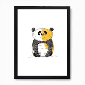 Panda Art Print