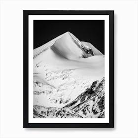 Snowy Mountain 5 Art Print