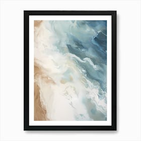 Abstract Of The Ocean Art Print