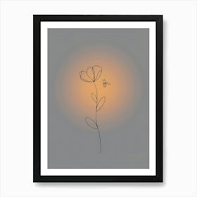 Growth In Simplicity V 02 Art Print