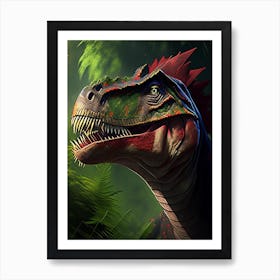 Torvosaurus 1 Illustration Dinosaur Art Print