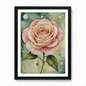 Pink Rose no2 Art Print