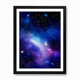 Space Background Art Print