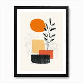 Abstract Geometric Design 3 Art Print