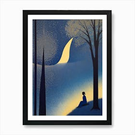 Night In The Woods Art Print