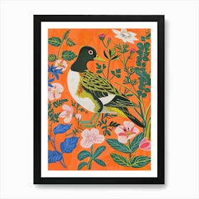 Spring Birds Bufflehead 2 Art Print