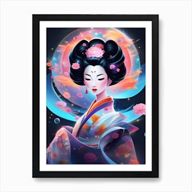 Geisha 6 Art Print