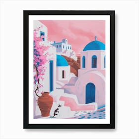 Santorini 26 Art Print
