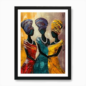 African Woman African Culture 13 Art Print