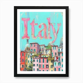 Italy Travel Art Print