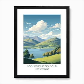 Loch Lomond Golf Club   Luss Scotland 1 Art Print