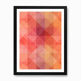 Soft Light Geometric Art Print