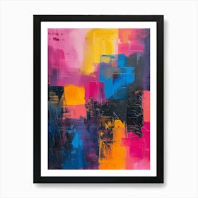 Abstract Painting 210 Art Print