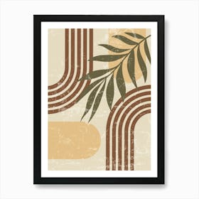 Abstract Geometric Pattern Art Print