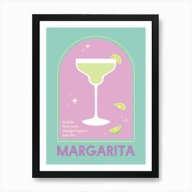 Margarita Cocktail Art Print