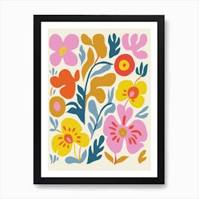 Flower Bouquet 7 Art Print