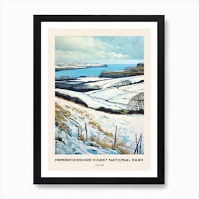 Pembrokeshire Coast National Park Wales 1 Poster Art Print