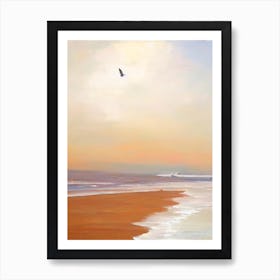 Venice Beach, Los Angeles, California Neutral 1 Art Print