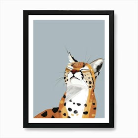 Lynx Cat Art Print