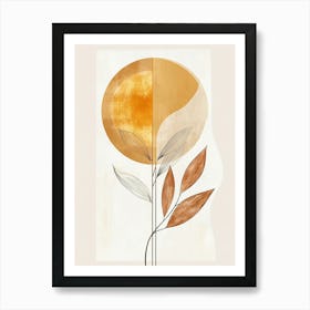 Abstract Flower Art Print