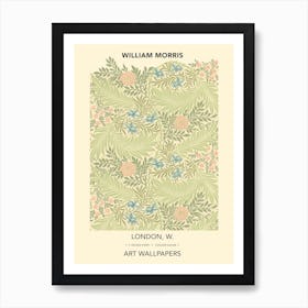 Larkspur Poster, William Morris Poster Art Print