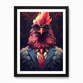 Rooster Art Print