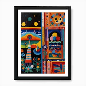 'Sunrise' 5 Art Print