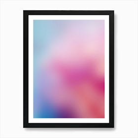 Pink Gradient Art Print