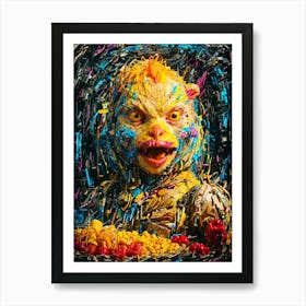 Frogy Art Print