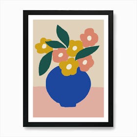 Flowers In A Vase 2 Art Print