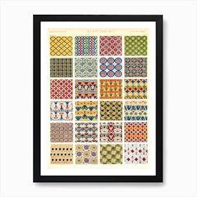 Vintage Pattern, Owen Jones       Art Print